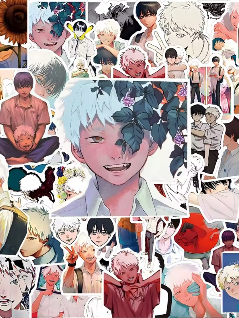 THE SUMMER HIKARU DIED anime Stickers, pack of 50